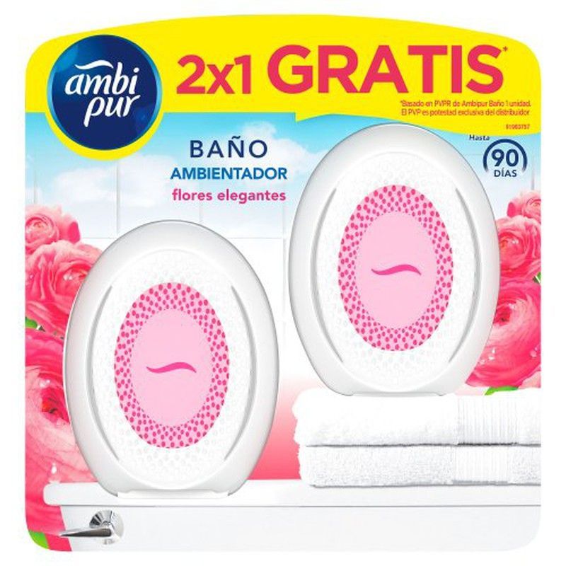 Ambipur Ba?O Flores Elegantes Duplo