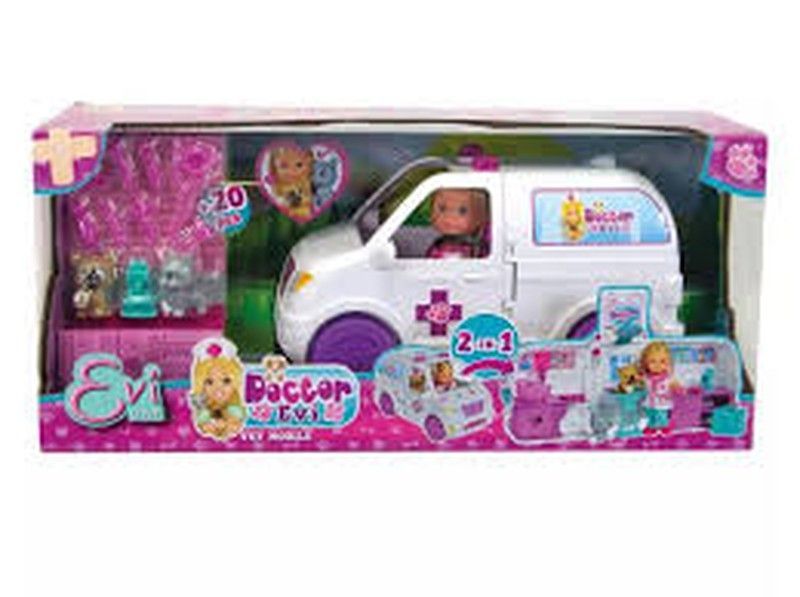 Ambulancia veterinaria 2 en 1 Evi Love