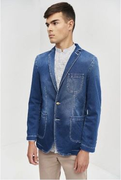 Americana hombre Denim