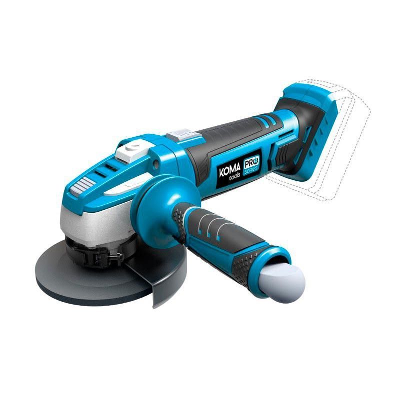 Amoladora 20v (sin bateria y cargador) koma tools pro series battery edm