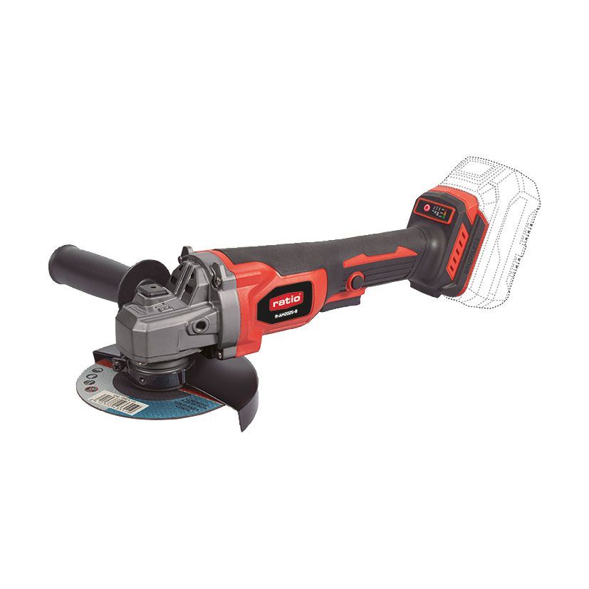 Amoladora Angul Brushl 125mm R-Am2025-B