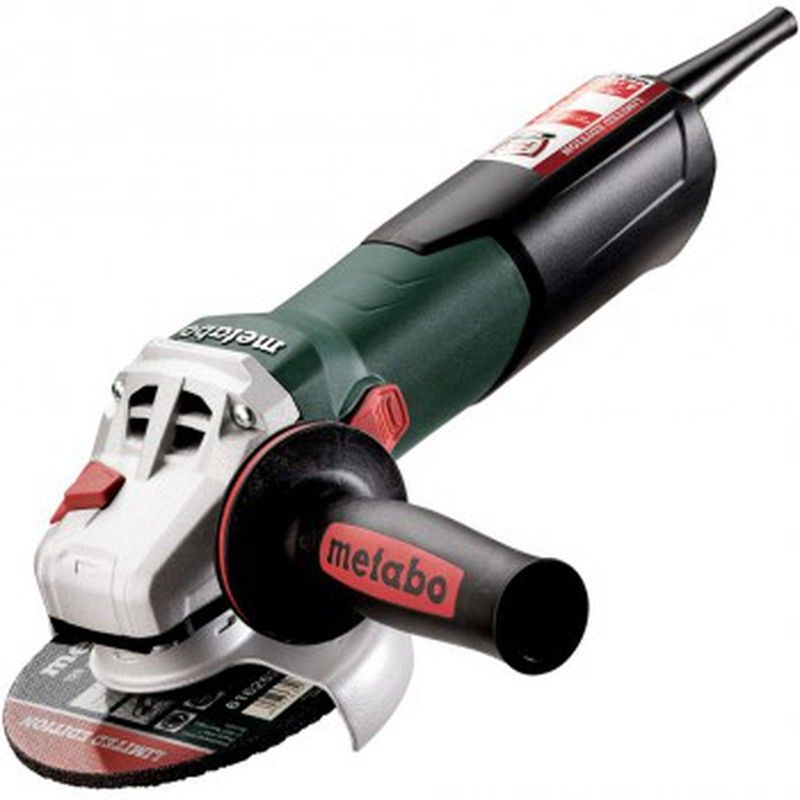 Amoladora angular de 1550 vatios metabo mod. We 15-125 quick limited edition