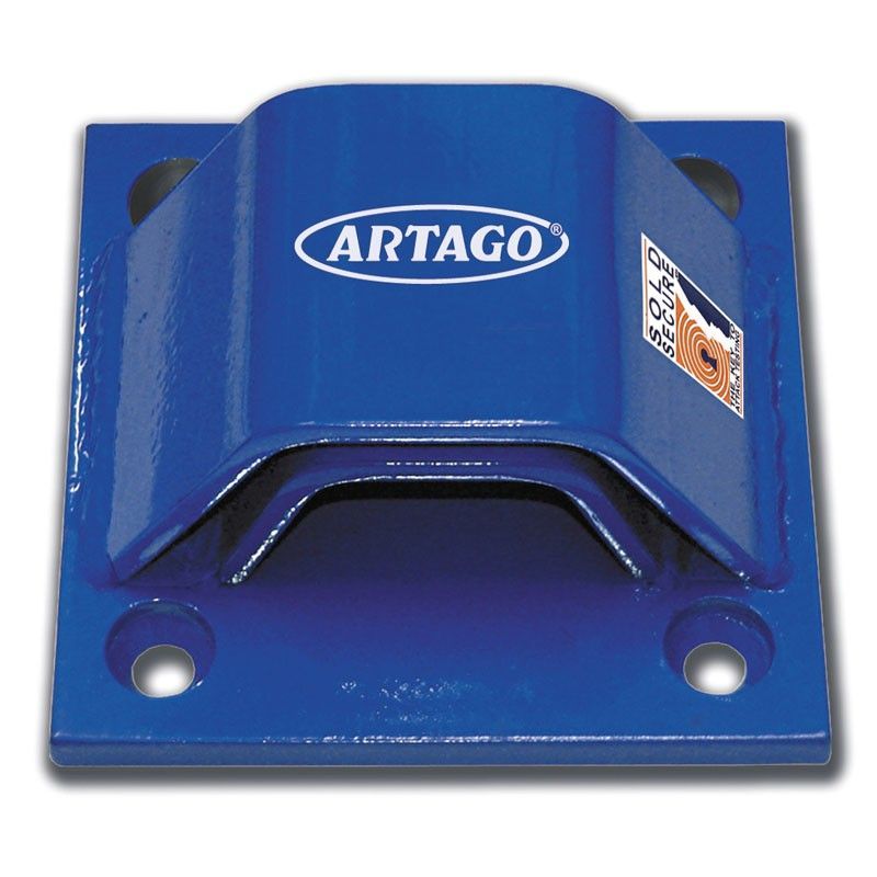 Anclaje Suelo Alta Seguridad Doble Puente 6+6 Artago 61