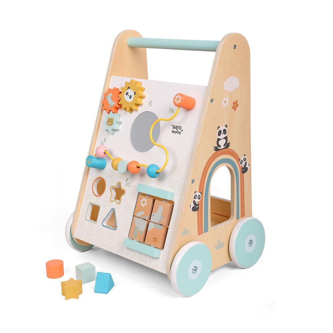 Andador con actividades de Saro