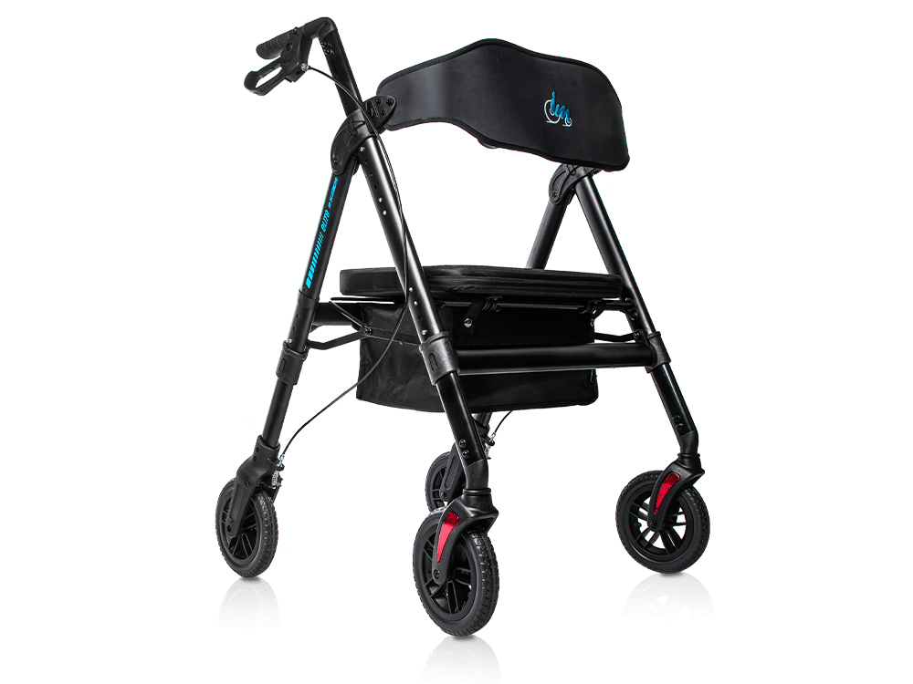 Andador, rollator bariátrico ultraresistente Elite XL