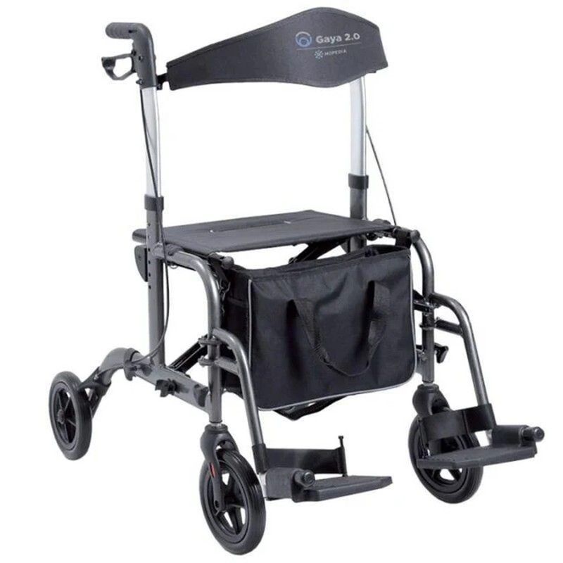 Andador rollator y silla doble función GAYA