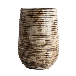 Ánfora de terracota en beige, Ø 60 x 90 cm | Aleksy