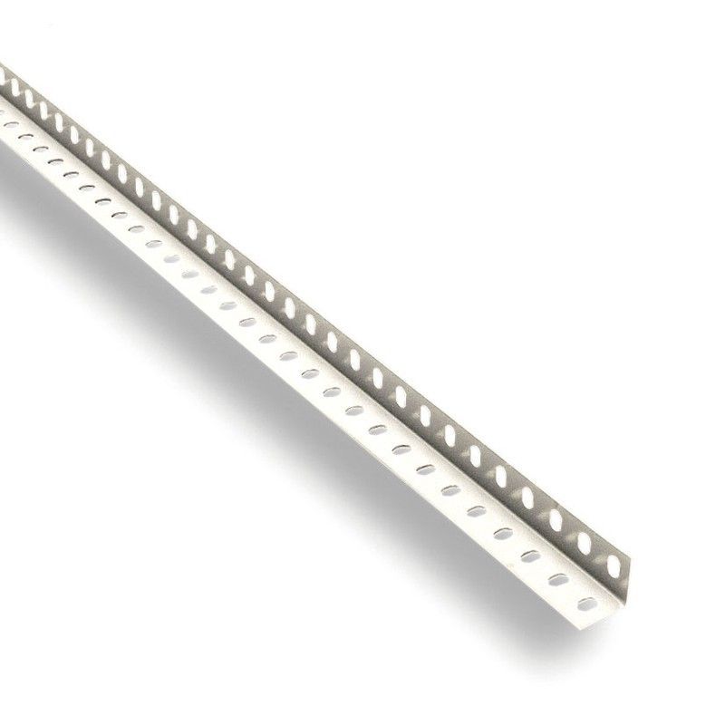 Angular ranurado blanco estantería modular SIMON RACK Angular Met Ranurado 35Mmx2,5Mt Blanco