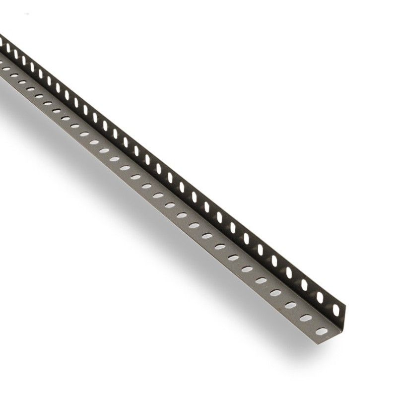 Angular ranurado gris estanterÃ­a modular SIMON RACK Angular Met Ranurado 35Mmx2,5Mt Gri