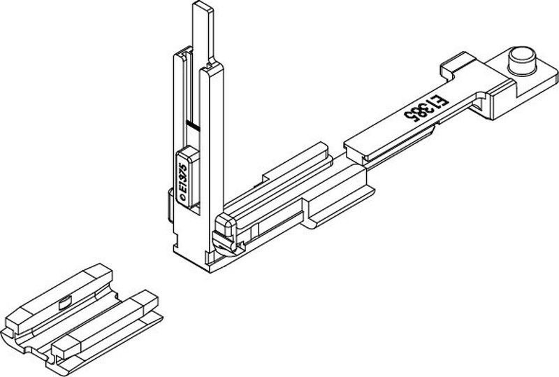 Angulo reenvio industrial de seguridad.