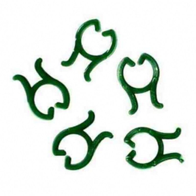 Anilla - Clip - Pinza de entutorar 100 uds.