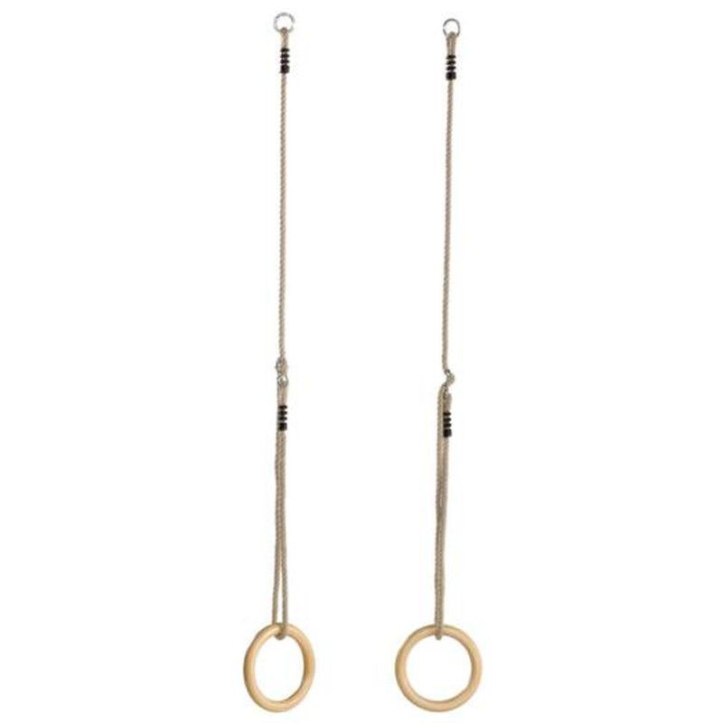 Anillas de madera para parques infantiles