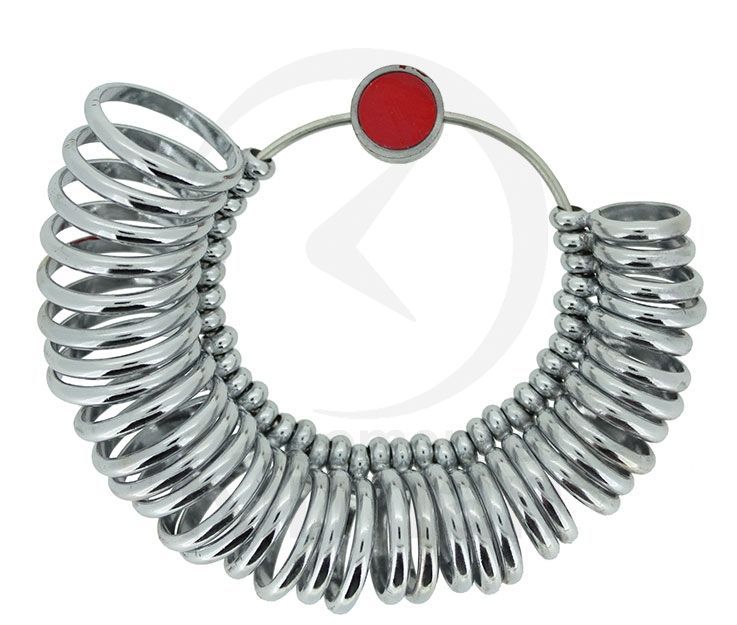 Anillero Acero 28122 Cantos Redondos Dos Graduaciones