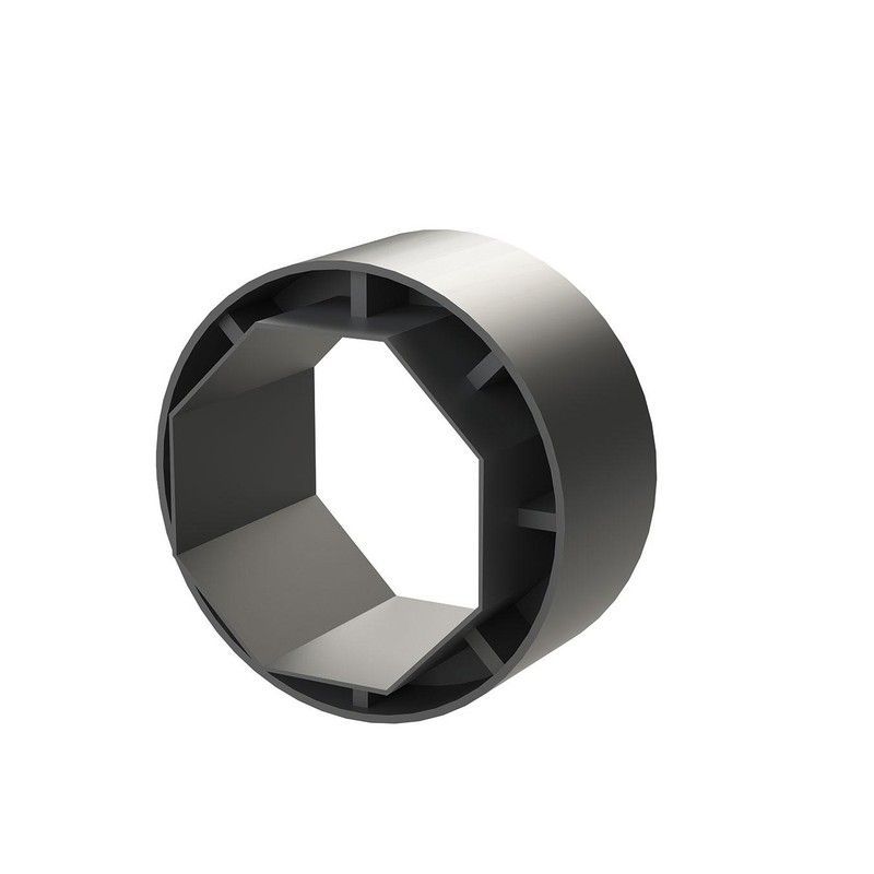 Anillo adaptacion para Ø 40 octogonal a Ø  50 mm.