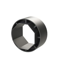 Anillo adaptacion para Ø 40 octogonal a Ø  50 mm.