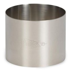 Anillo aro emplatar inox h. 5,5 cm. 9 cm redondo patisse