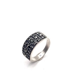 Anillo Elegant de plata de ley Straight