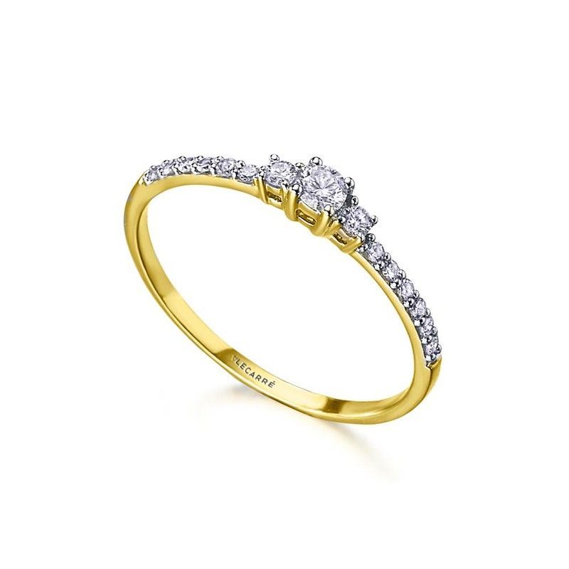 Anillo LECARRE Oro y Brillantes. GA131OA-15