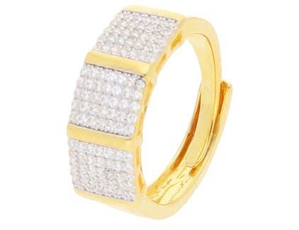 Anillo Liska Plata Dorada LPZ174AN-D Circonitas