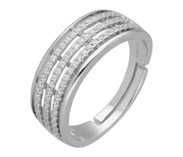 Anillo Liska Plata LPZ073AN Circonitas