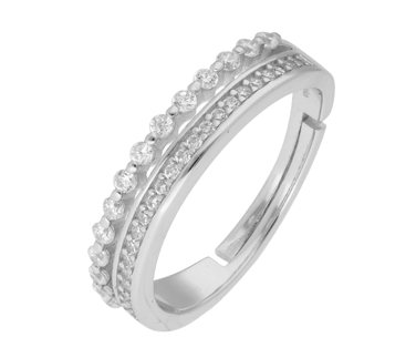 Anillo Liska Plata LPZ092AN Circonitas