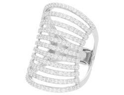 Anillo Liska Plata LPZ182AN Circonitas