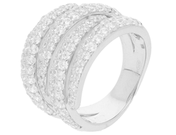 Anillo Liska Plata LPZ183AN Circonitas