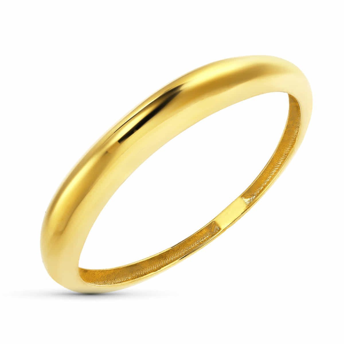 Anillo Oro 18Kts 3 mm 19696 Liso en Brillo