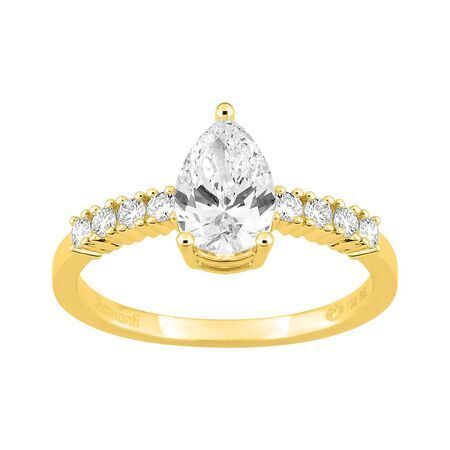 Anillo Oro 18kts Argyor MRM (18)DS1133.20 Diamantes Laboratorio 1,21ct