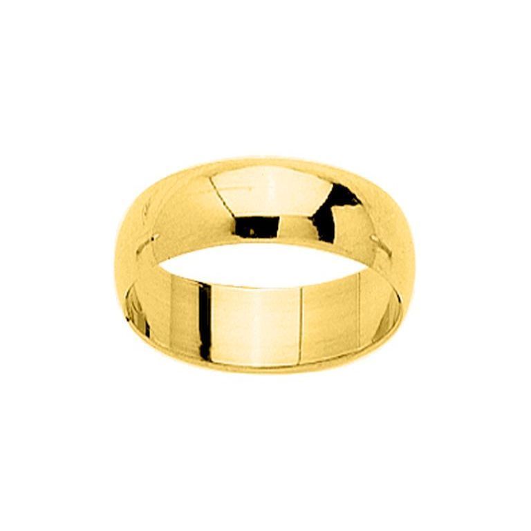 Anillo Oro 18kts Argyor-MRM 6mm (18)DJ60JA Alianza Clásica Media Cańa