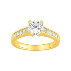 Anillo Oro 18kts Espace Diamant (18)EA008OJB1 Diamante G-VS 1,00 ct + 0,25 ct