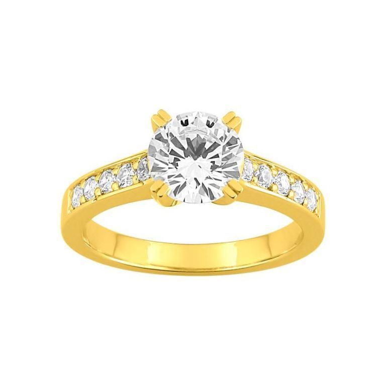 Anillo Oro 18kts Espace Diamant (18)EA008QJB1 Diamante G-VS 1,50 ct + 0,30 ct
