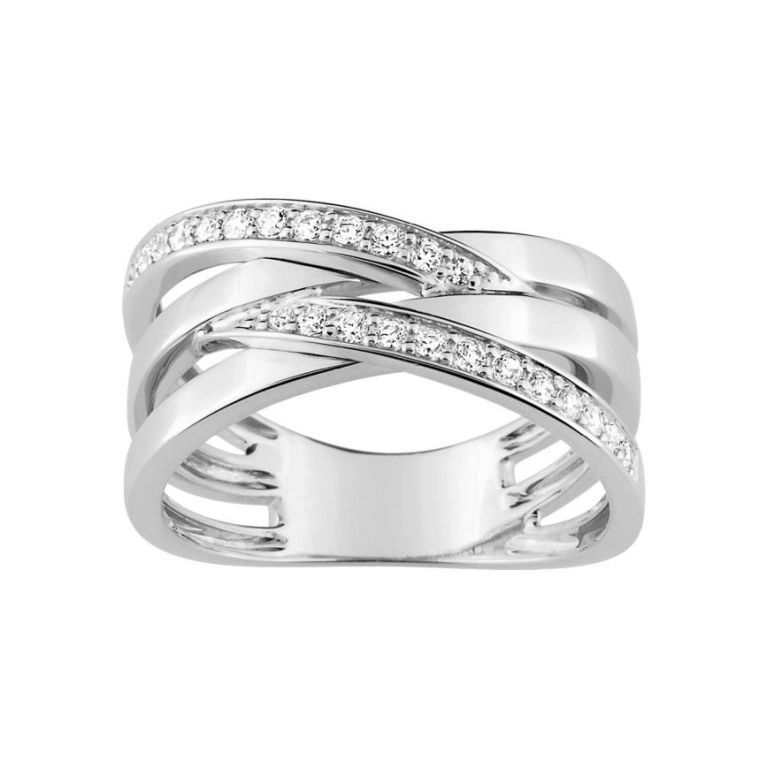 Anillo Oro Blanco 18kts Christian Bernard (18)1.6061.21 Diamantes 0,25ct