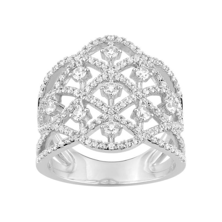 Anillo Oro Blanco 18kts Christian Bernard (18)1.6160.21 Diamantes 1,00ct GH SI