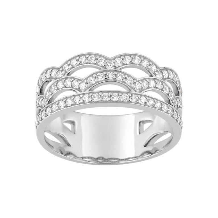 Anillo Oro Blanco 18kts Christian Bernard (18)1.6178.21 Diamantes 0,48ct GH SI