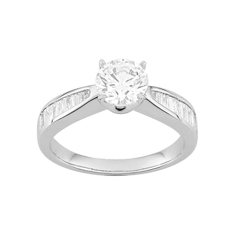 Anillo Oro Blanco 18kts Espace Diamant (18)EA009OGB1 Diamante G-VS 1,00 + 0,38 ct