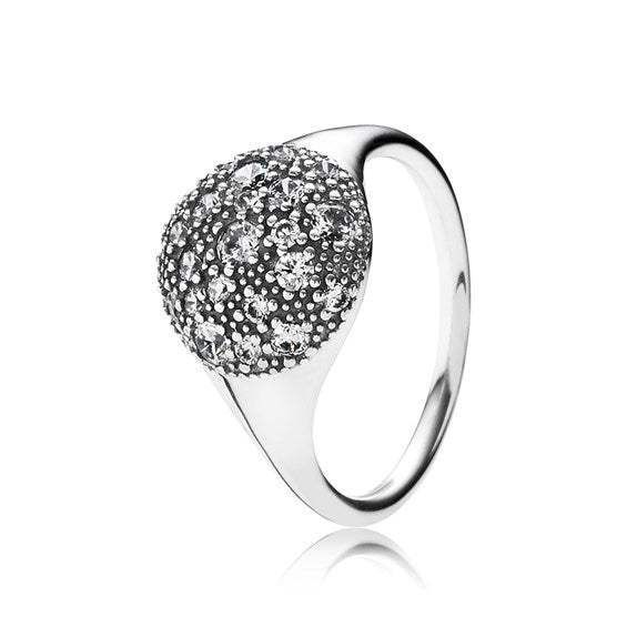 Anillo PANDORA plata y circonitas. Talla 10.190914CZ-50