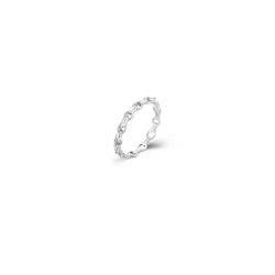Anillo Plata 3,6mm ANZ0220RHCZ14 Cadena Circonitas