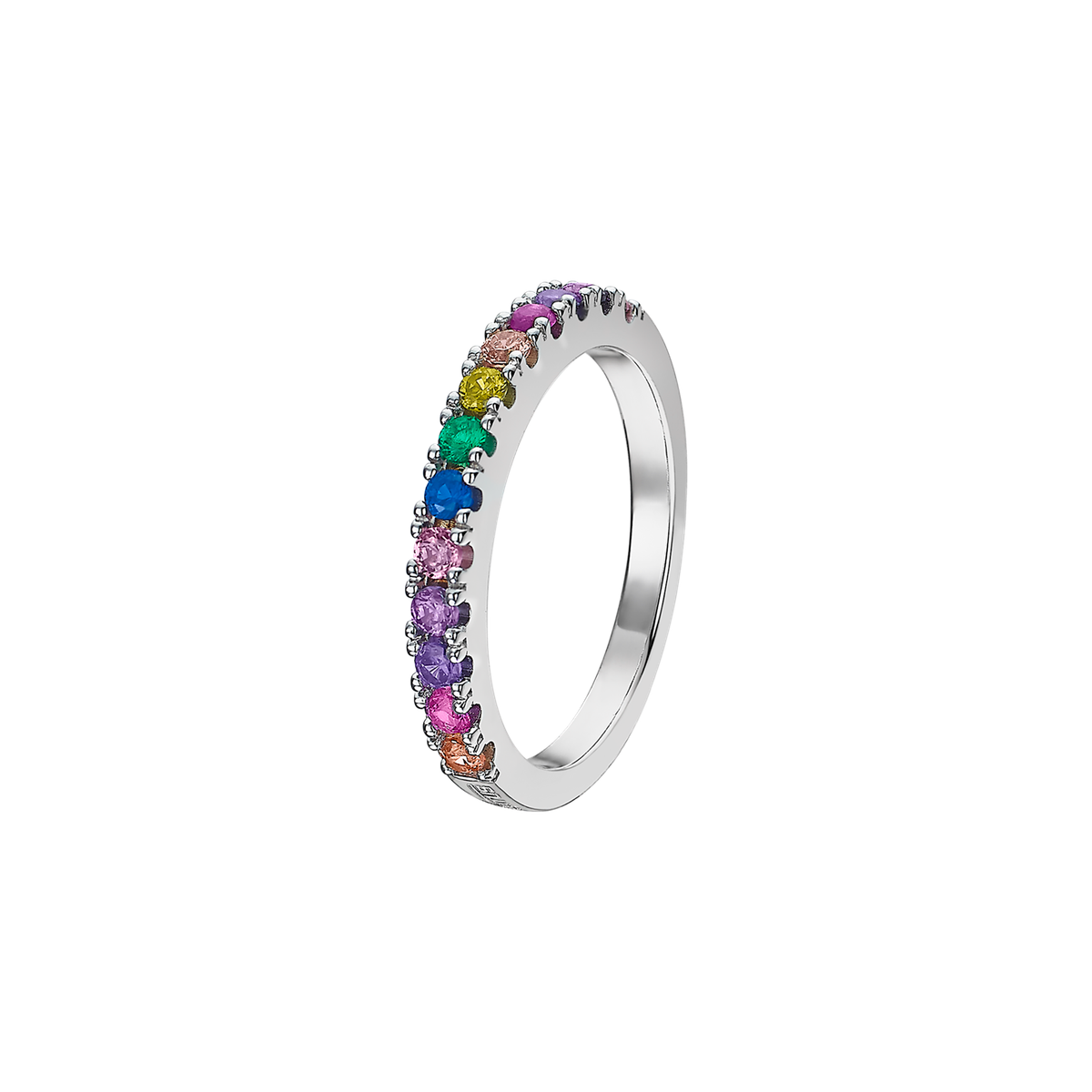 Anillo Plata Lotus LP1993-3/118 Circonitas Multicolor