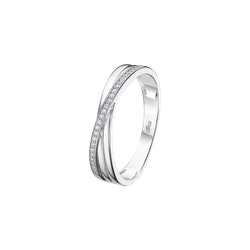 Anillo Plata Lotus LP3447-3/112 Bandas Circonitas