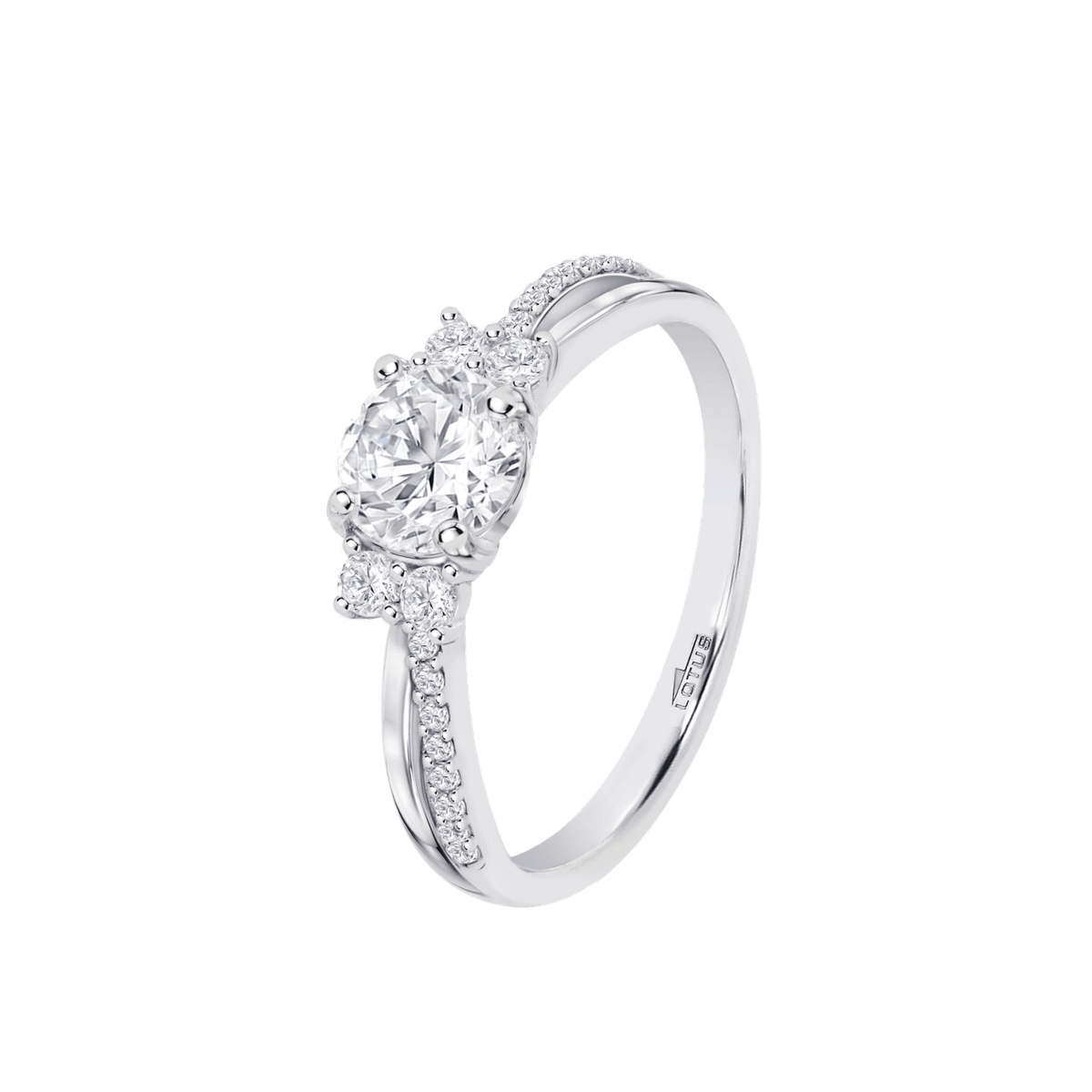 Anillo Plata Lotus LP3786-3/112 Circonitas