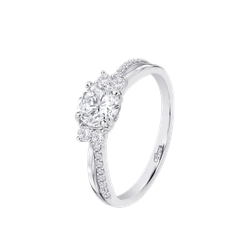 Anillo Plata Lotus LP3786-3/112 Circonitas