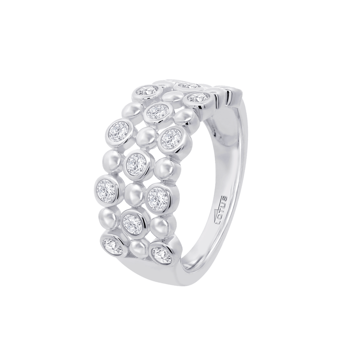 Anillo Plata Lotus LP3879-3/112 Circonitas