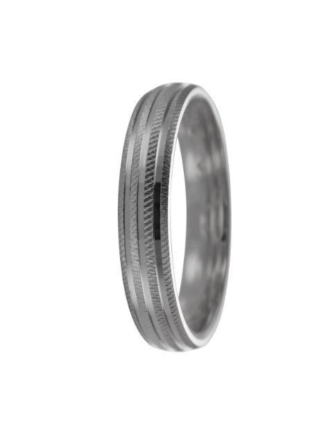 Anillo Plata PALI12/08 Acabado Mate Brilloso