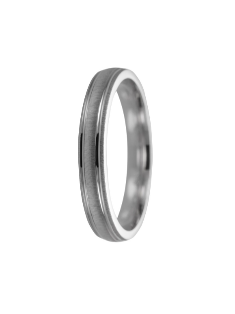 Anillo Plata PALI13/08 Hendidura Central