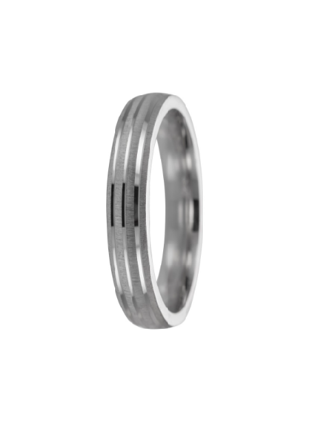 Anillo Plata PALI14/08 Acabado Mate Brilloso