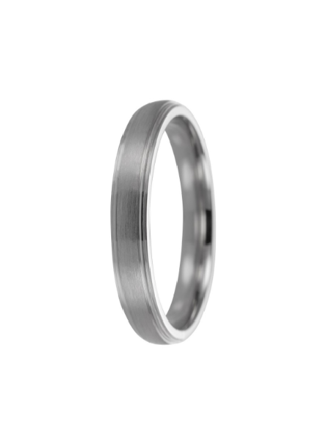 Anillo Plata PALI19/08 Acabado Liso Satinado