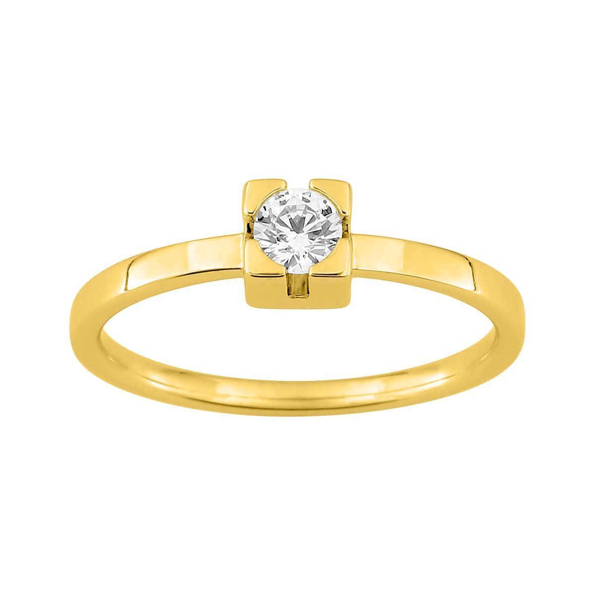 Anillo Solitario Oro 18kts Argyor MRM (18)1.7717.30 Diamante 0,20ct