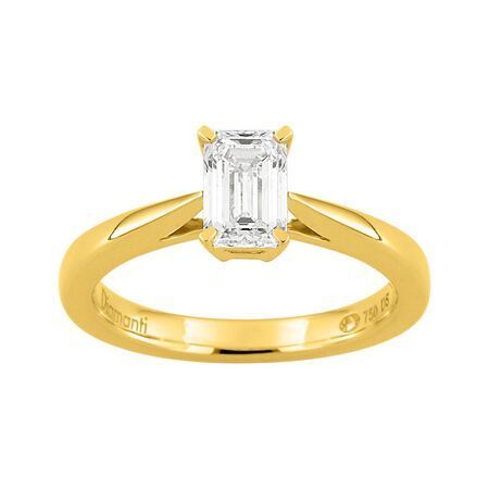 Anillo Solitario Oro 18kts Argyor MRM Mujer (18)DS1021.20 Diamante Laboratorio 0,70ct
