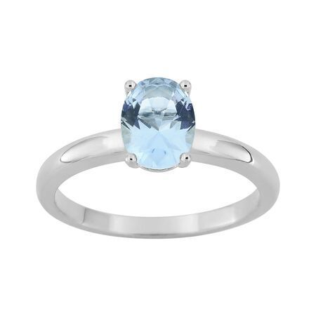 Anillo Sortija Plata Argyor MRM (AG)337433.6 Circonita Azul Cielo